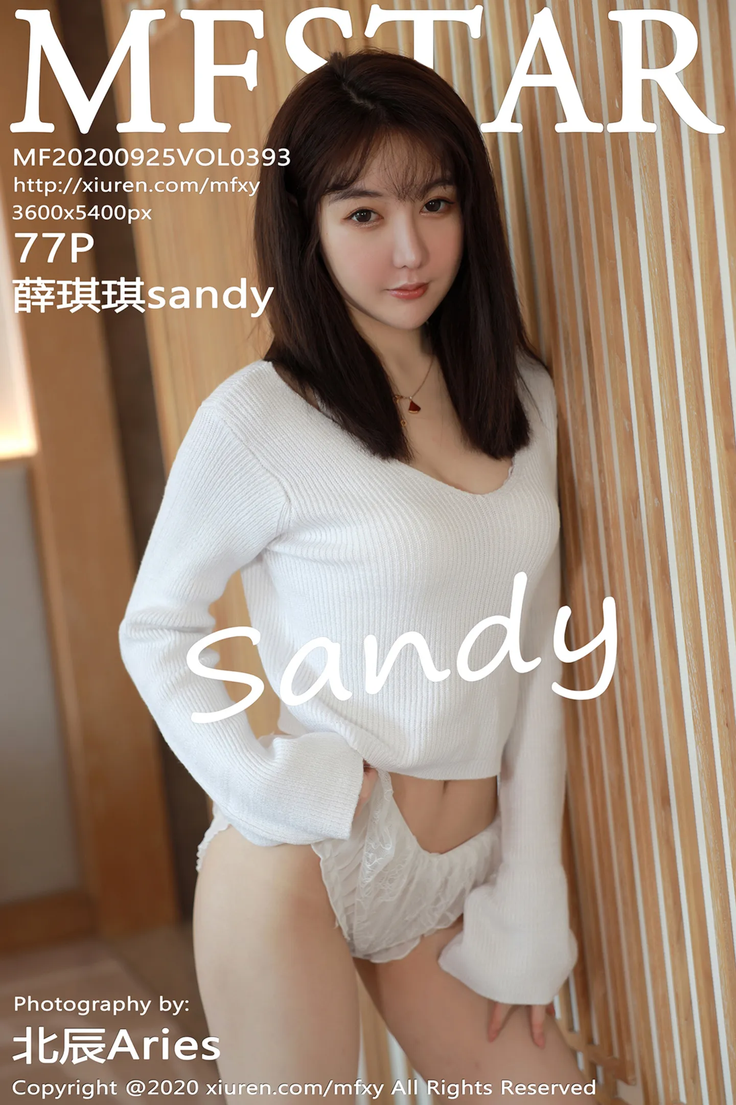 [MFStar模范学院]Vol.393_嫩模薛琪琪sandy四川旅拍私房性感白色蕾丝内衣完美诱惑写真77P-秀人网 - XiuRen.Pro